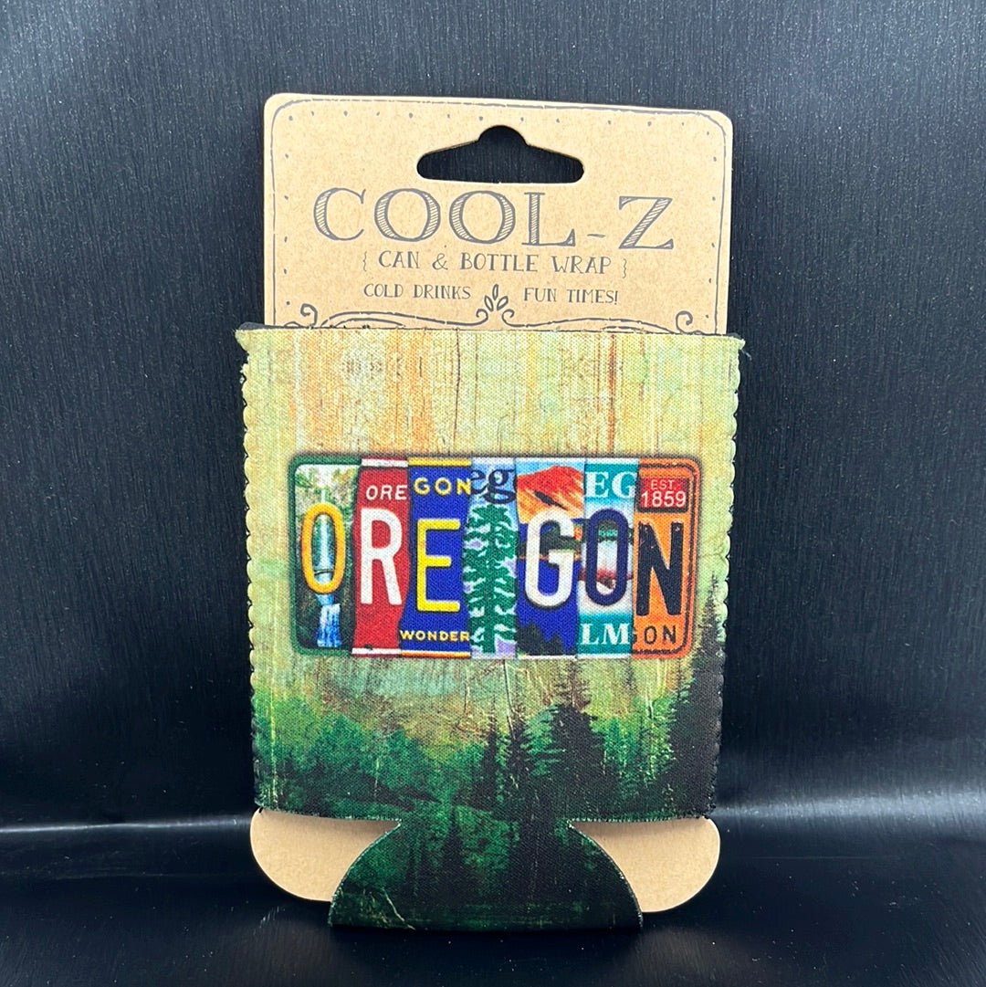 Can Holder / Koozie - Oregon License Plate