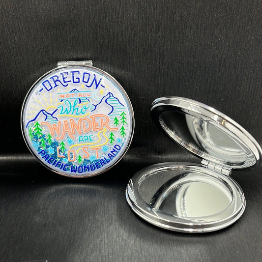 Compact Mirror - Oregon Sparkle