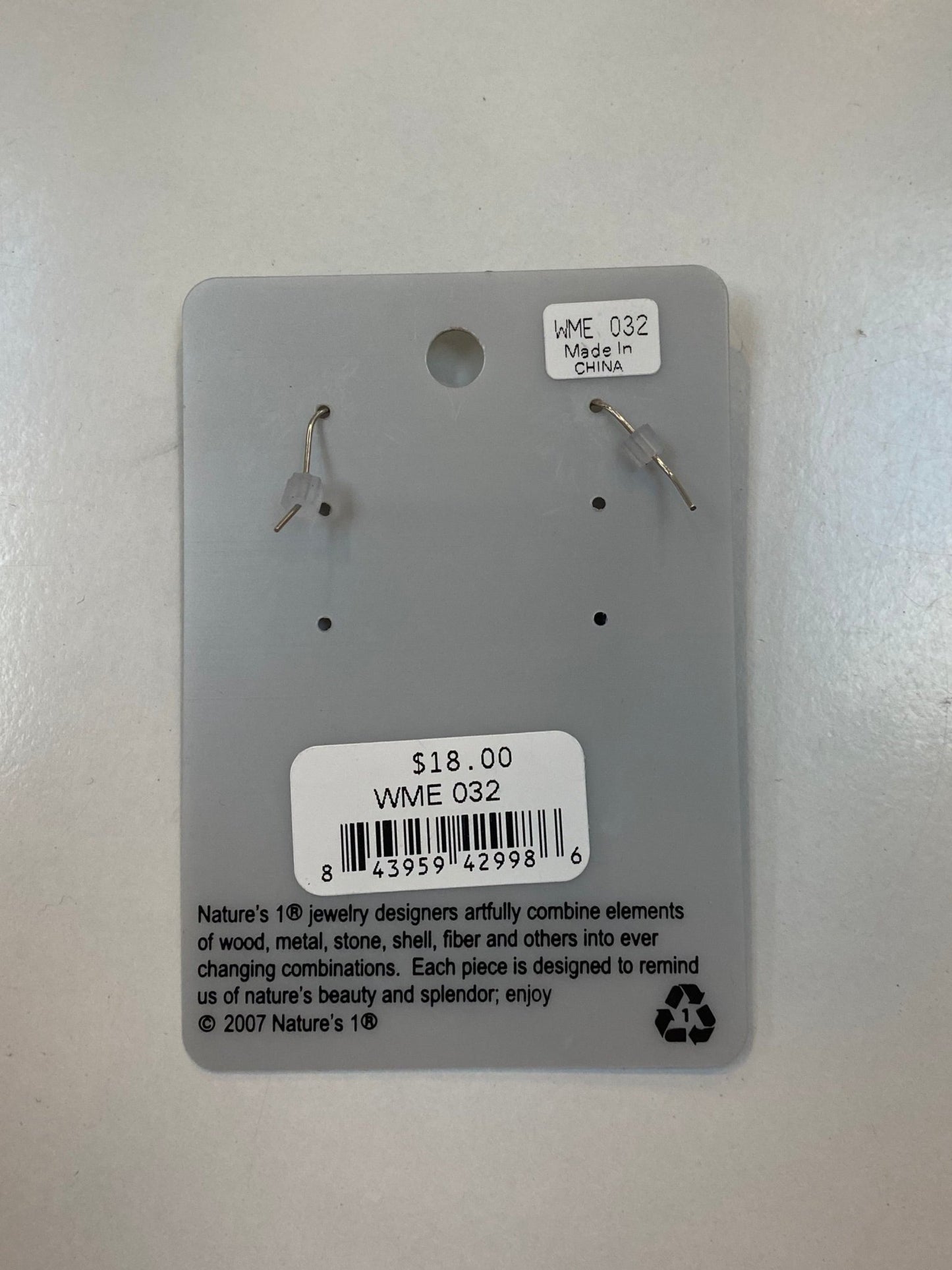 Earrings - WME 032 - Forget Me Not