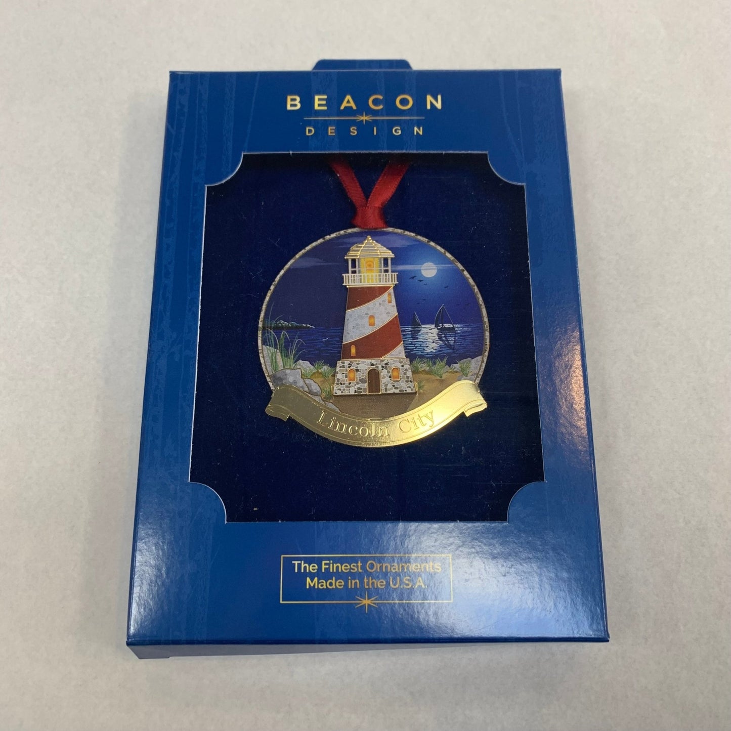 Ornament - Rocky Lighthouse "Lincoln City"