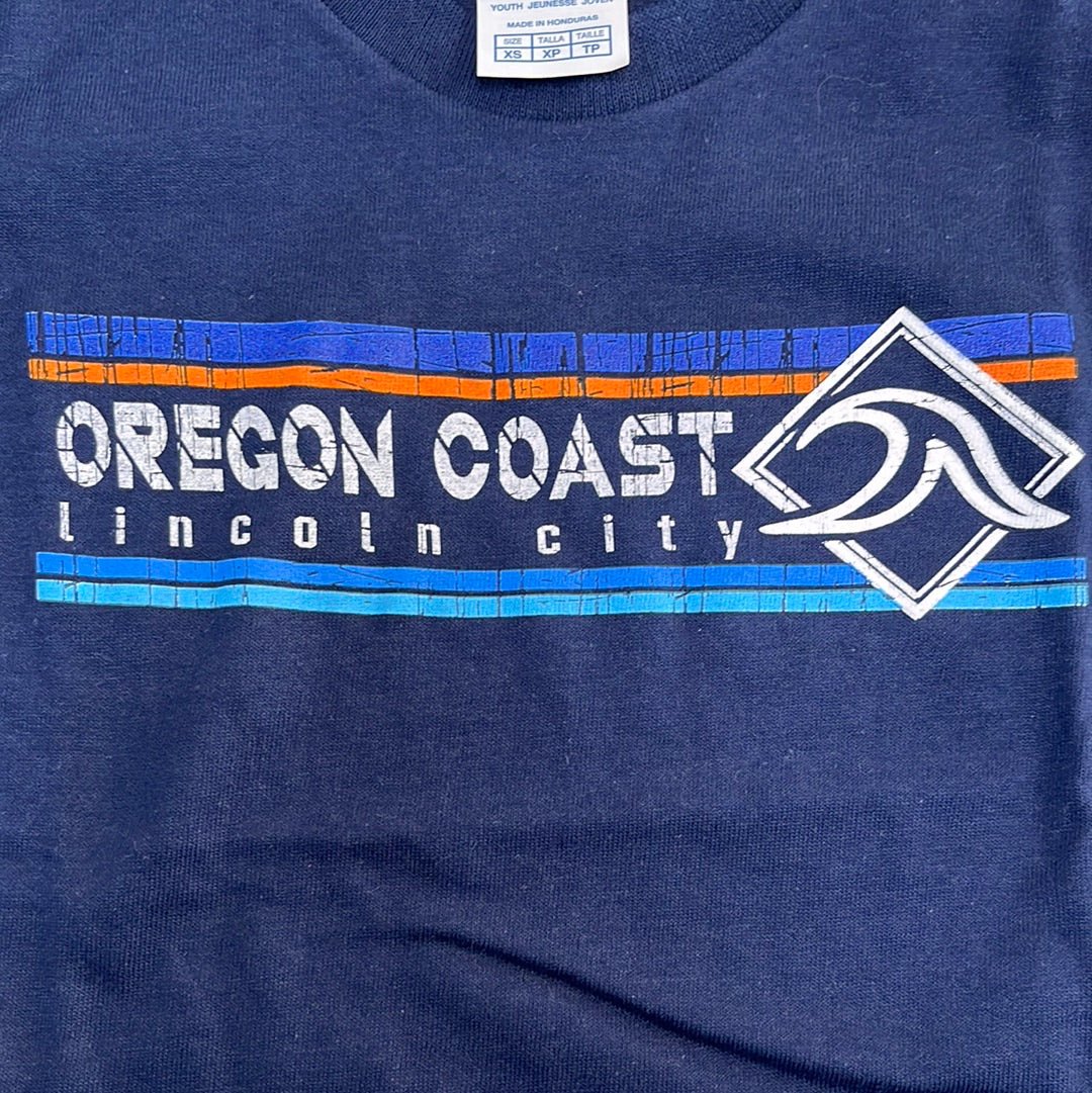 Clearance T-Shirt - Youth - Slick Rick Wave - Oregon Coast