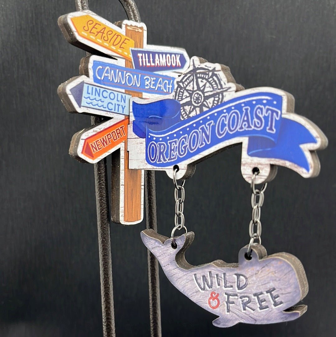 Magnet - Oregon Coast Hanging Sign