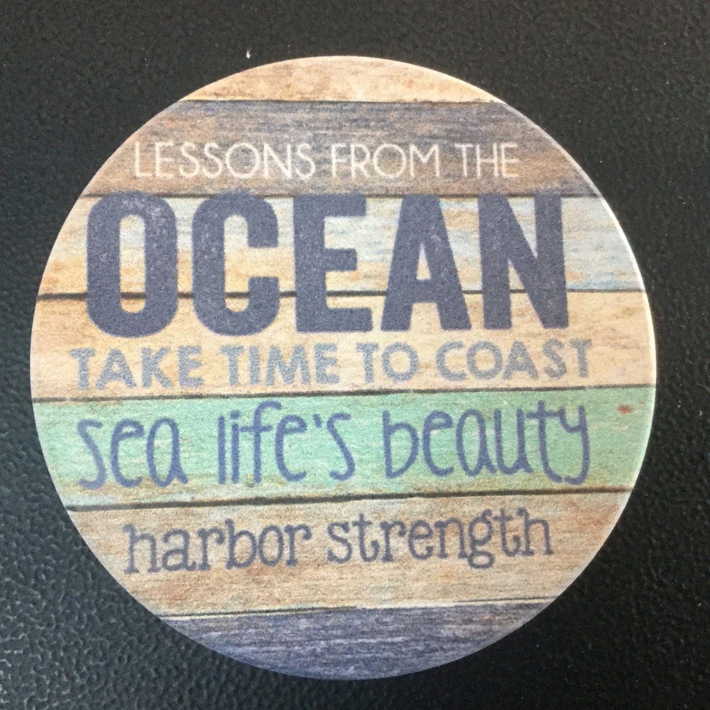 Car Coaster CST0059 - Lessons from the Ocean