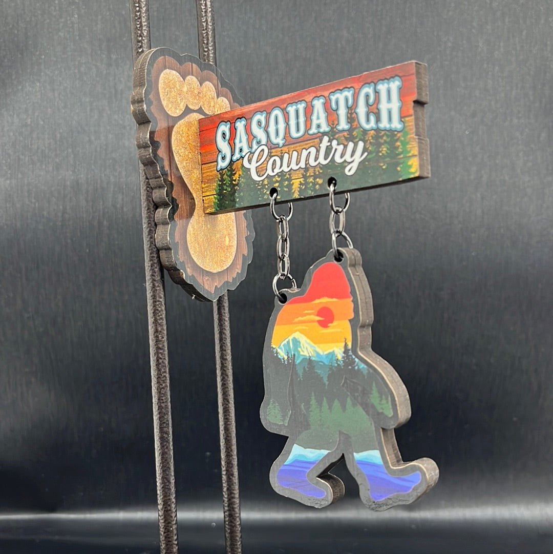 Magnet - Bigfoot Sasquatch Country