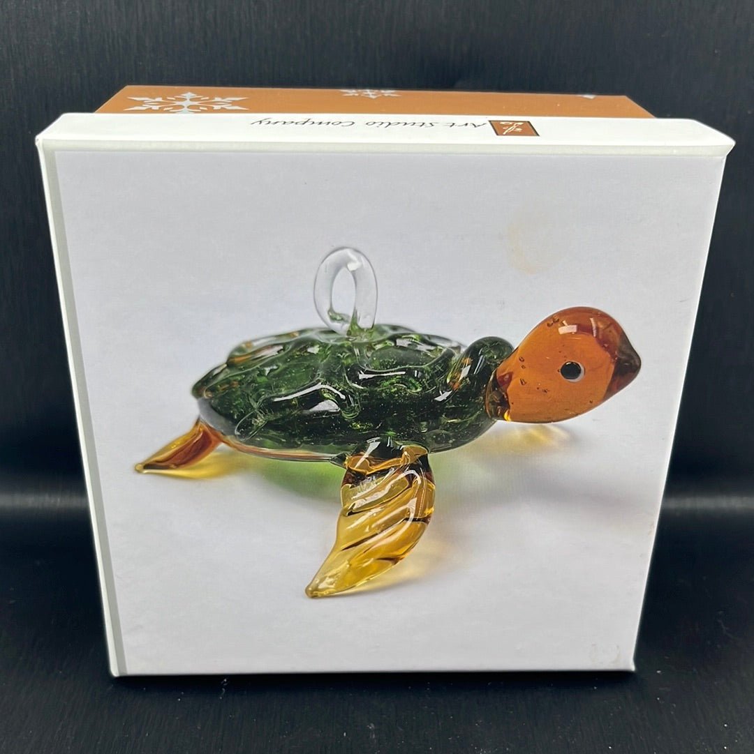 Ornament - Turtle Hand Blown Glass