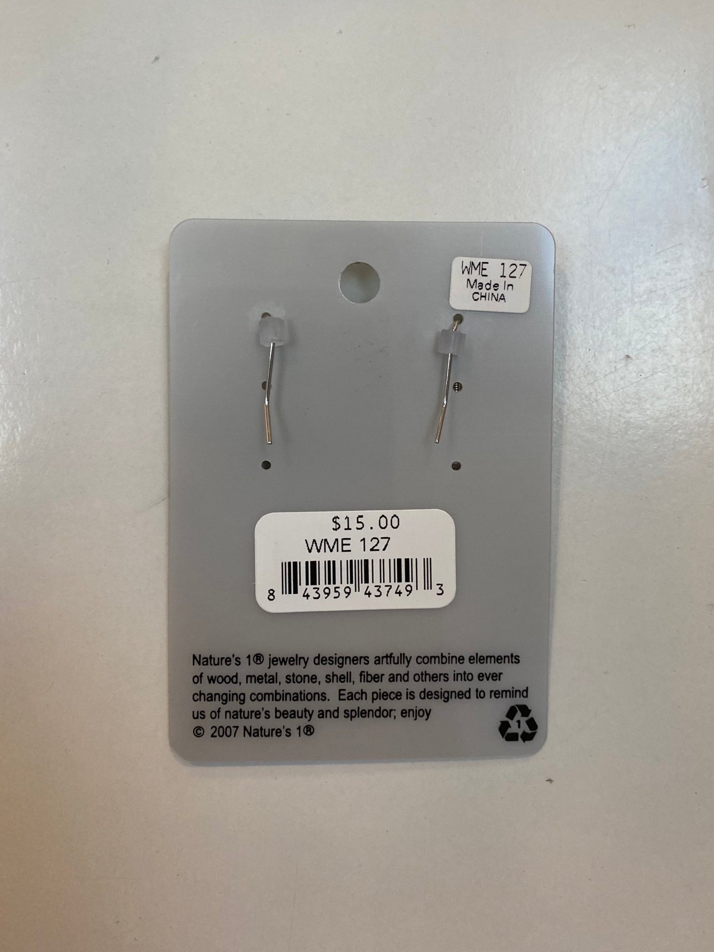 Earrings - WME 127 - Hummingbird