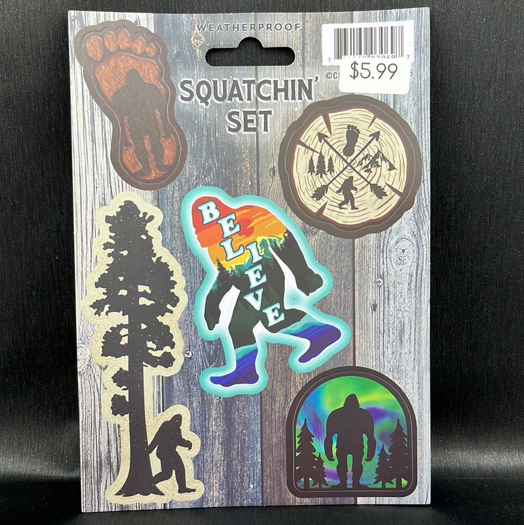Sticker - Bigfoot Sticker Set