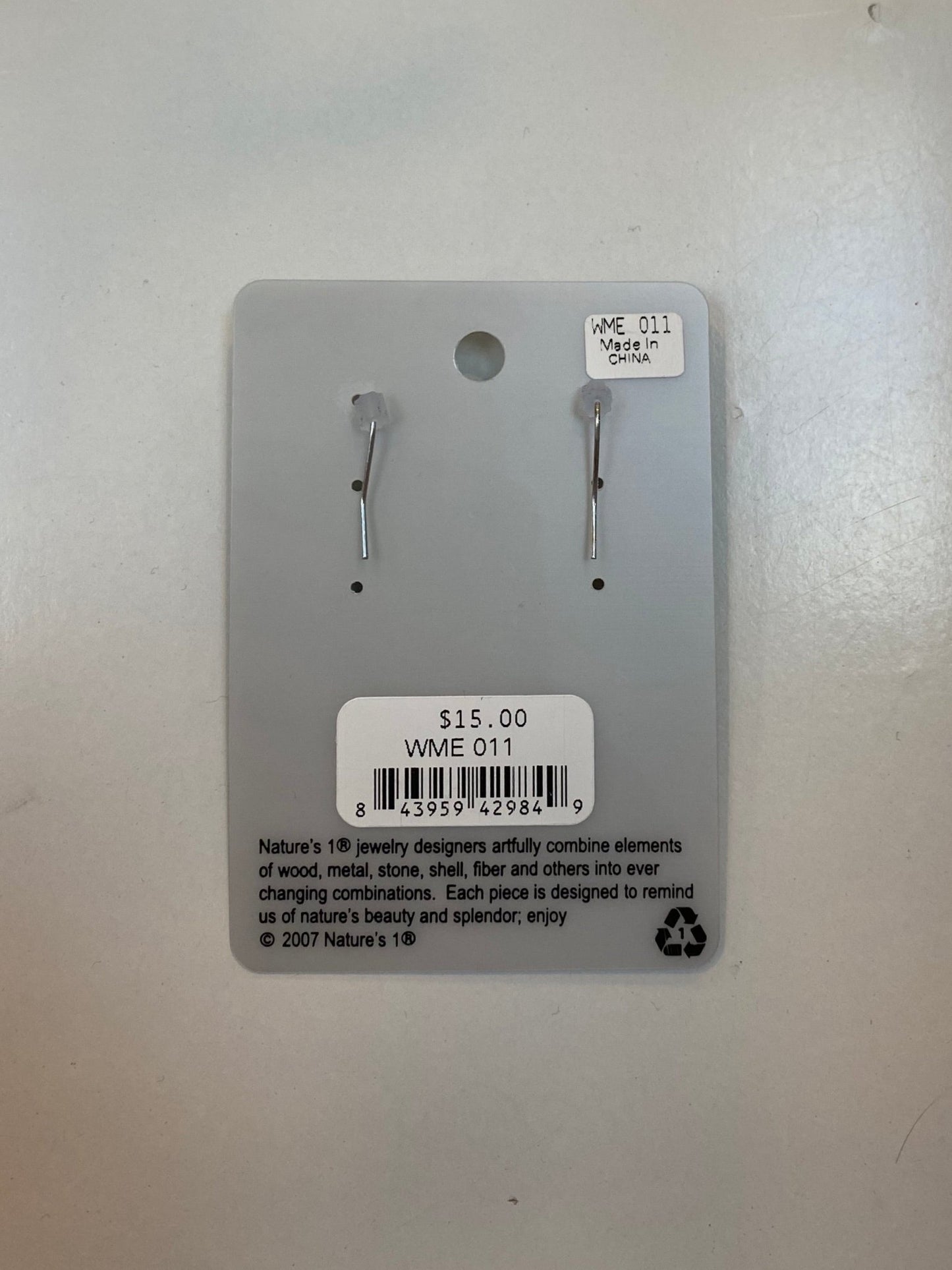 Earrings - WME 011 - Whale Tail