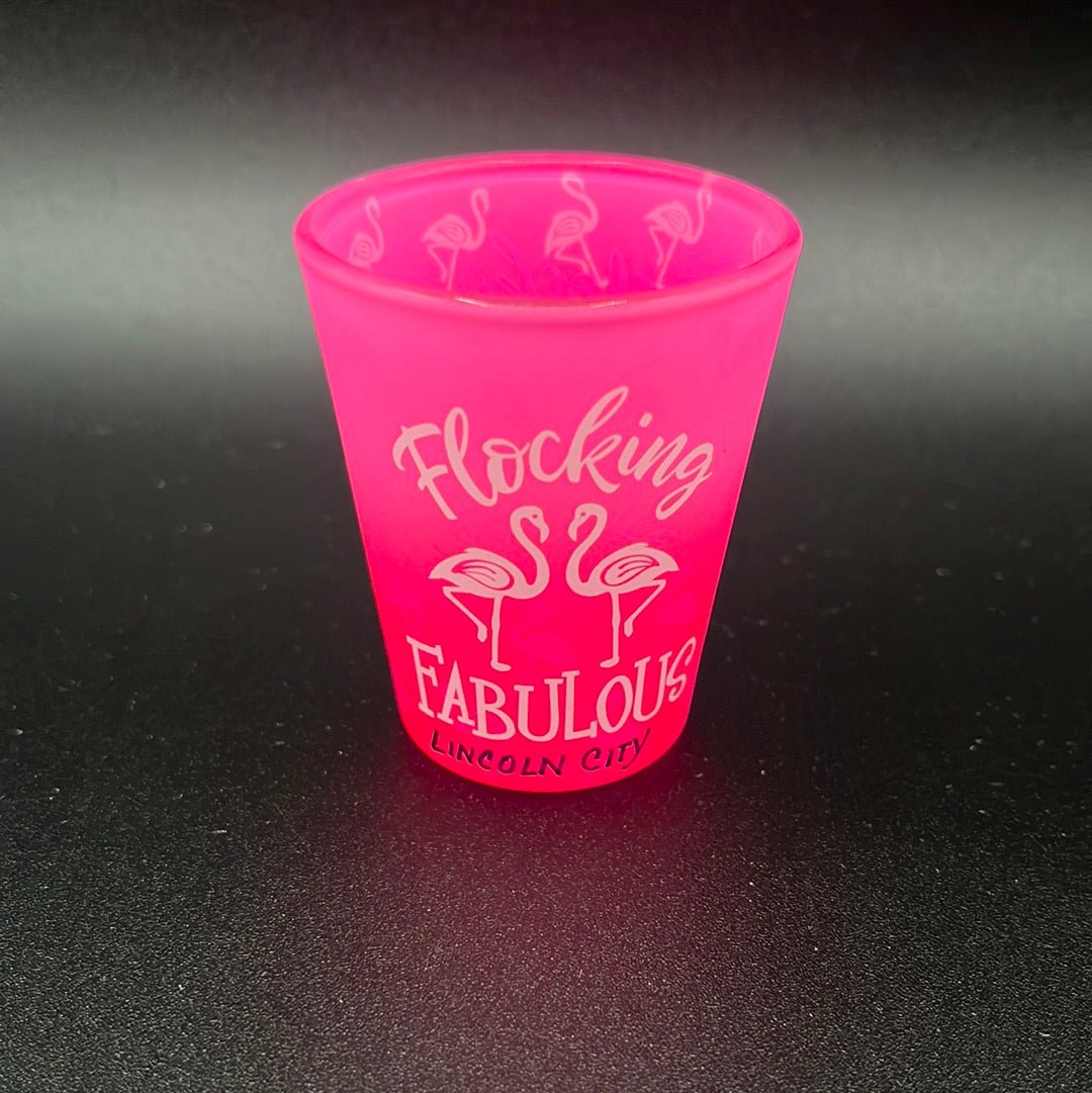 Shot Glass Flocking Fabulous