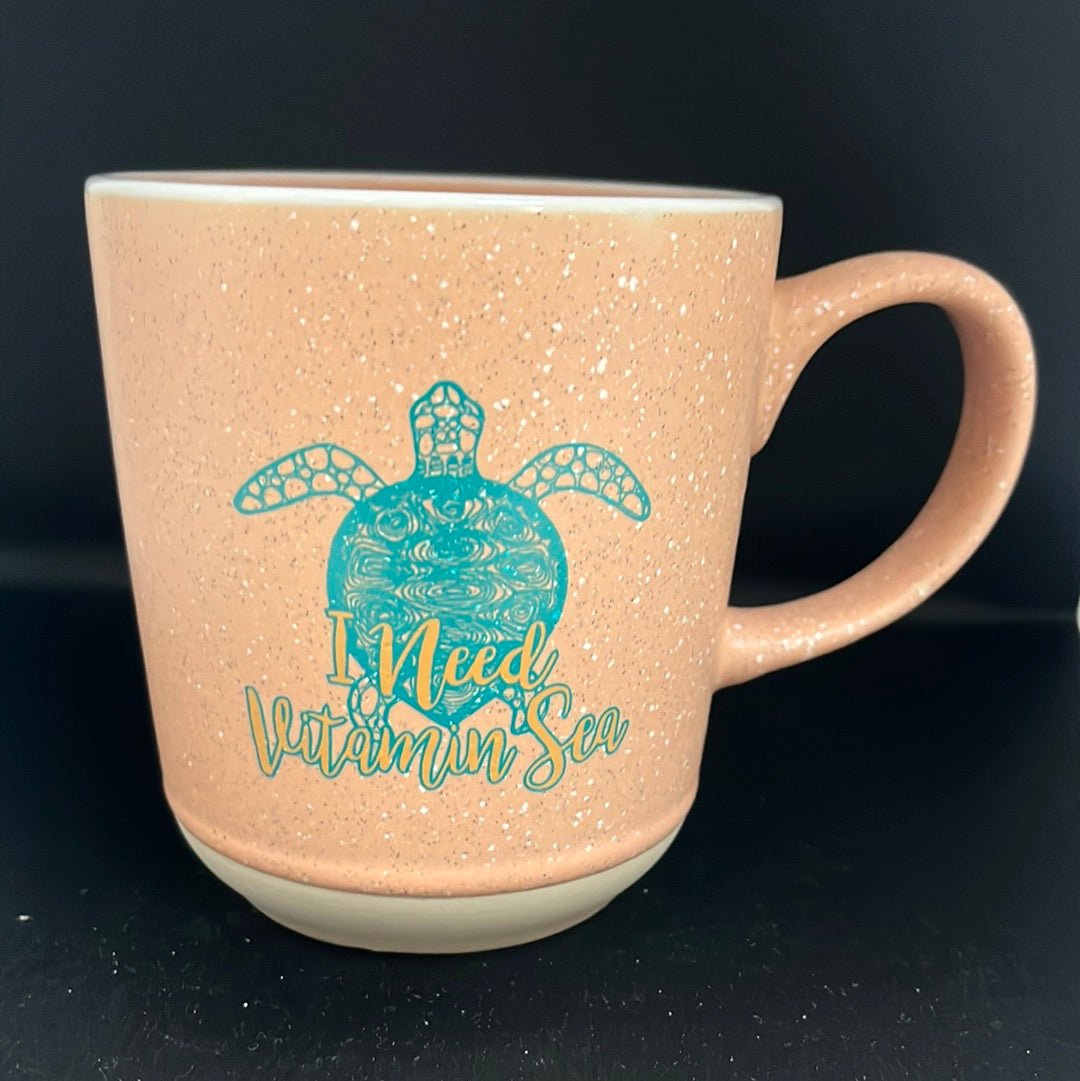 Clearance Mug - Peach - I Need Vitamin Sea