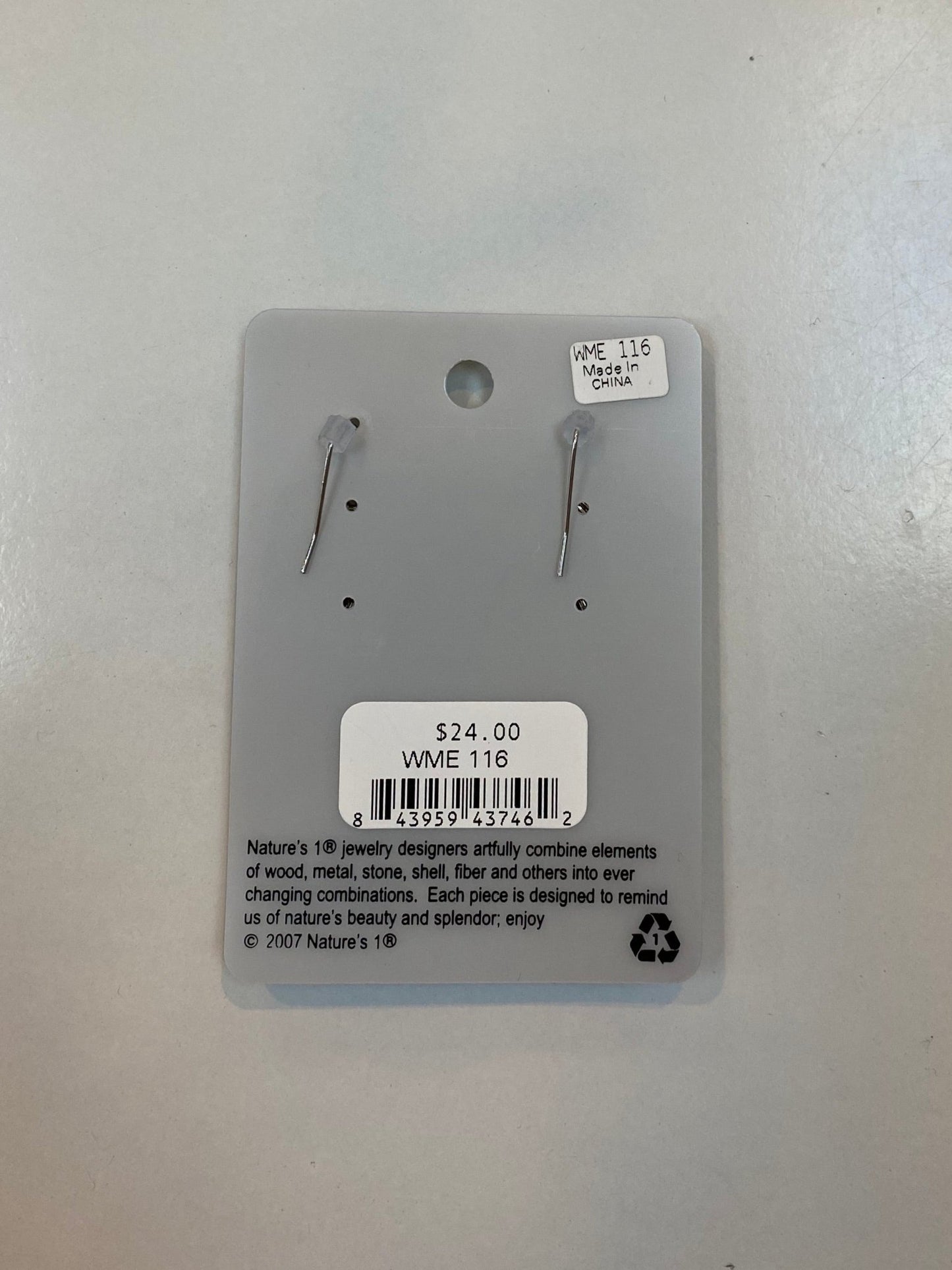 Earrings - WME 116 - Hanging Leaves