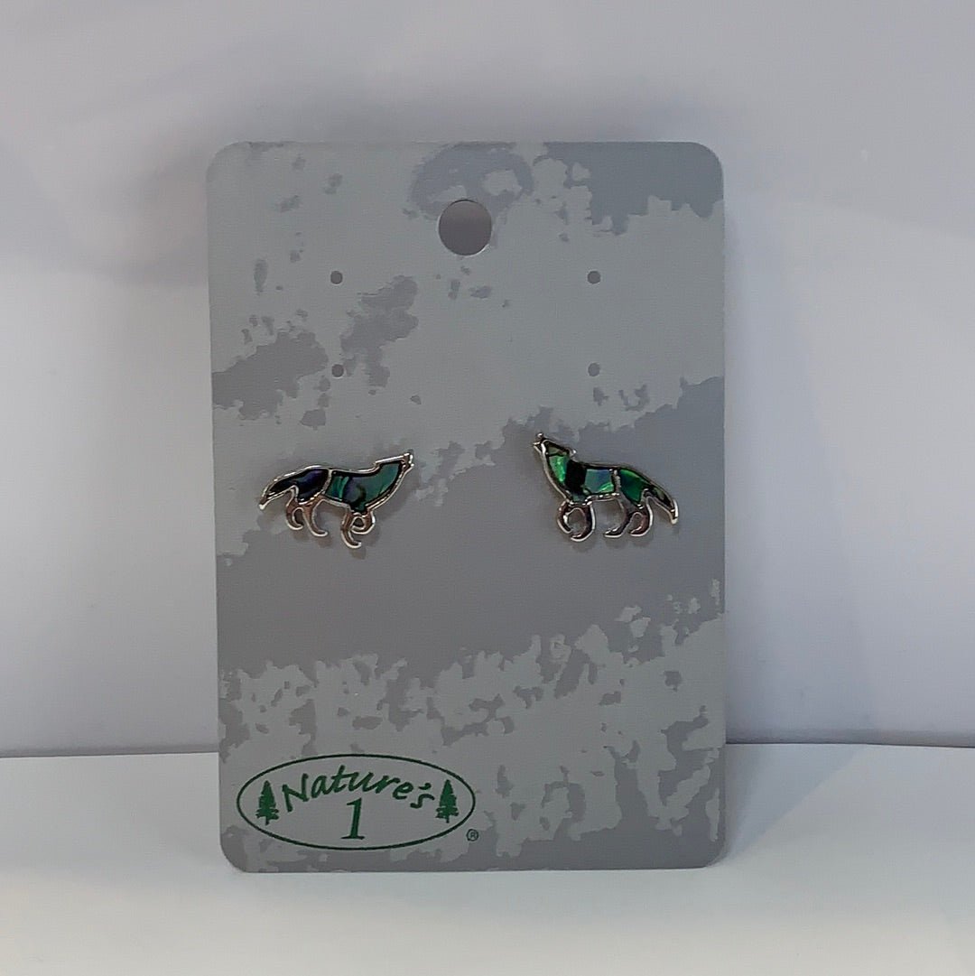 Earrings - WME 165 - Wolf PPB