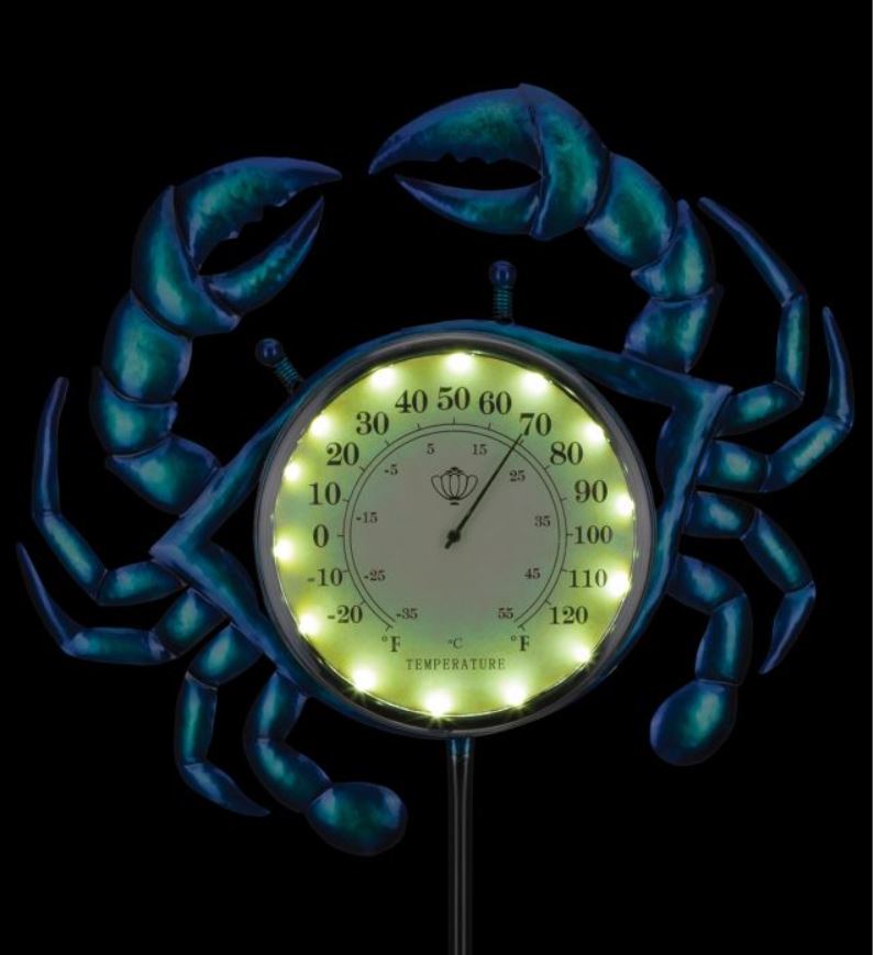 Solar Stake - Blue Crab