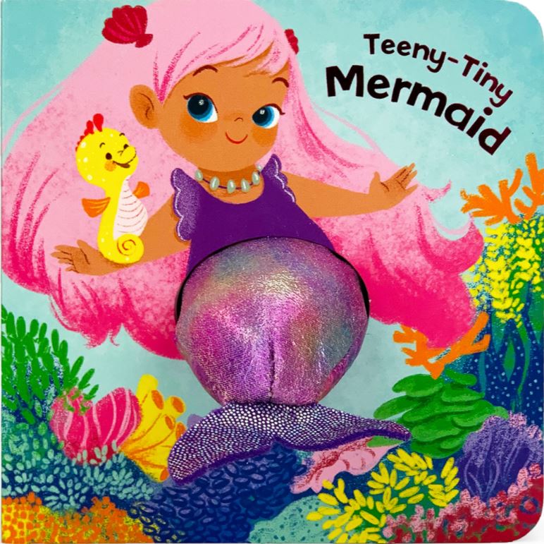 Book - Teeny Tiny Mermaid Chunky Finger Puppet Book