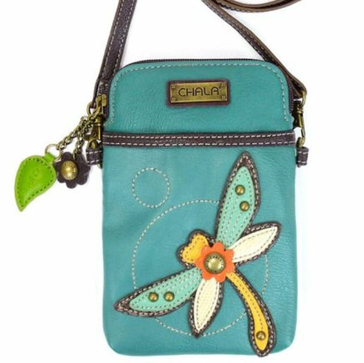Cell Phone Xbody Turquoise Dragonfly