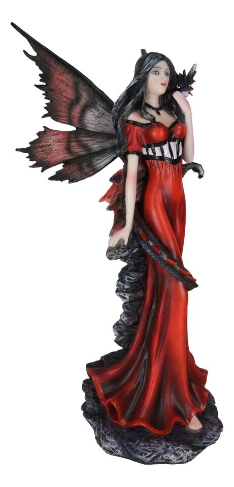 Red Fairy with Dragon