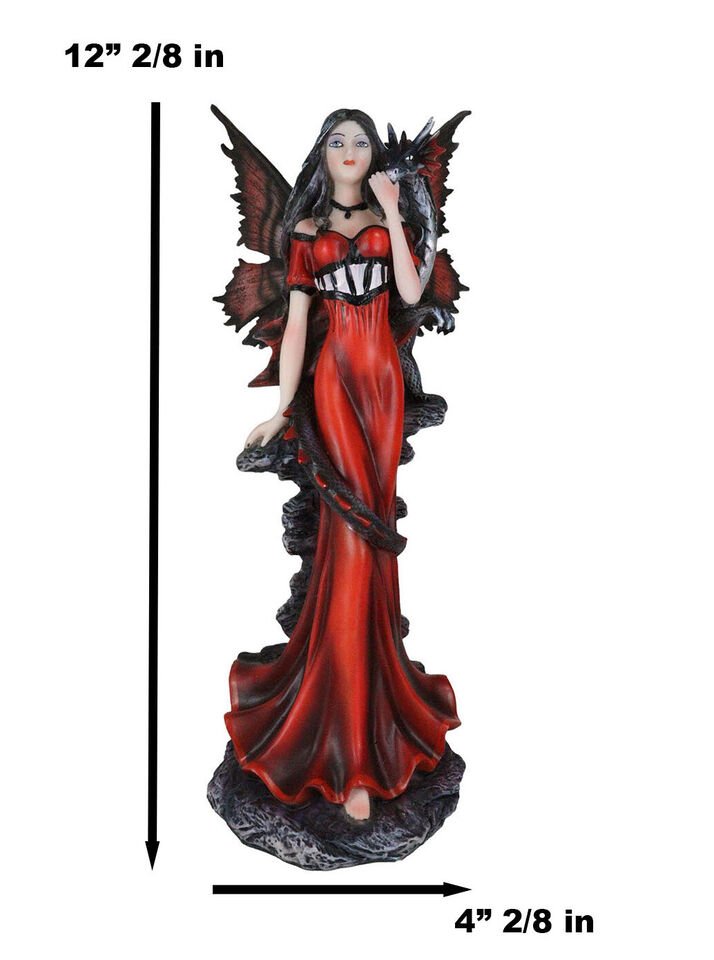 Red Fairy with Dragon