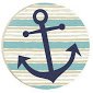Car Coaster COA0131 - Anchor