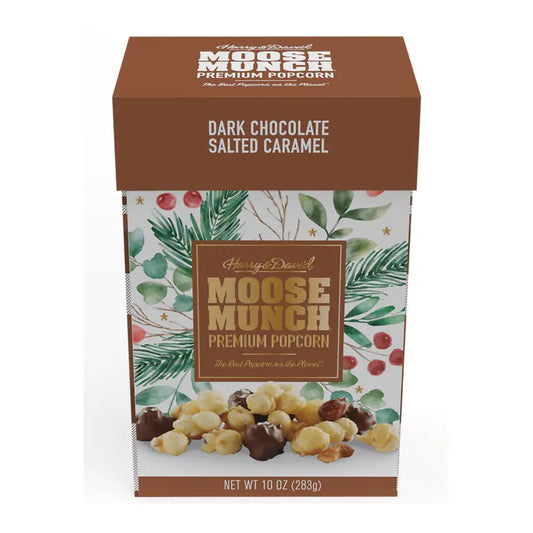 Holiday Dark Chocolate Caramel Moose Munch 10oz