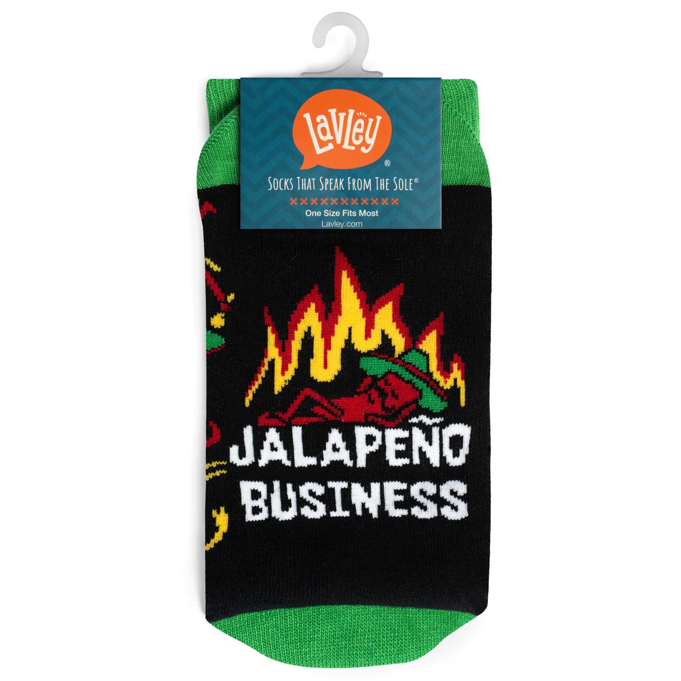 Socks - Crew Length 'Jalapeno Business' Socks