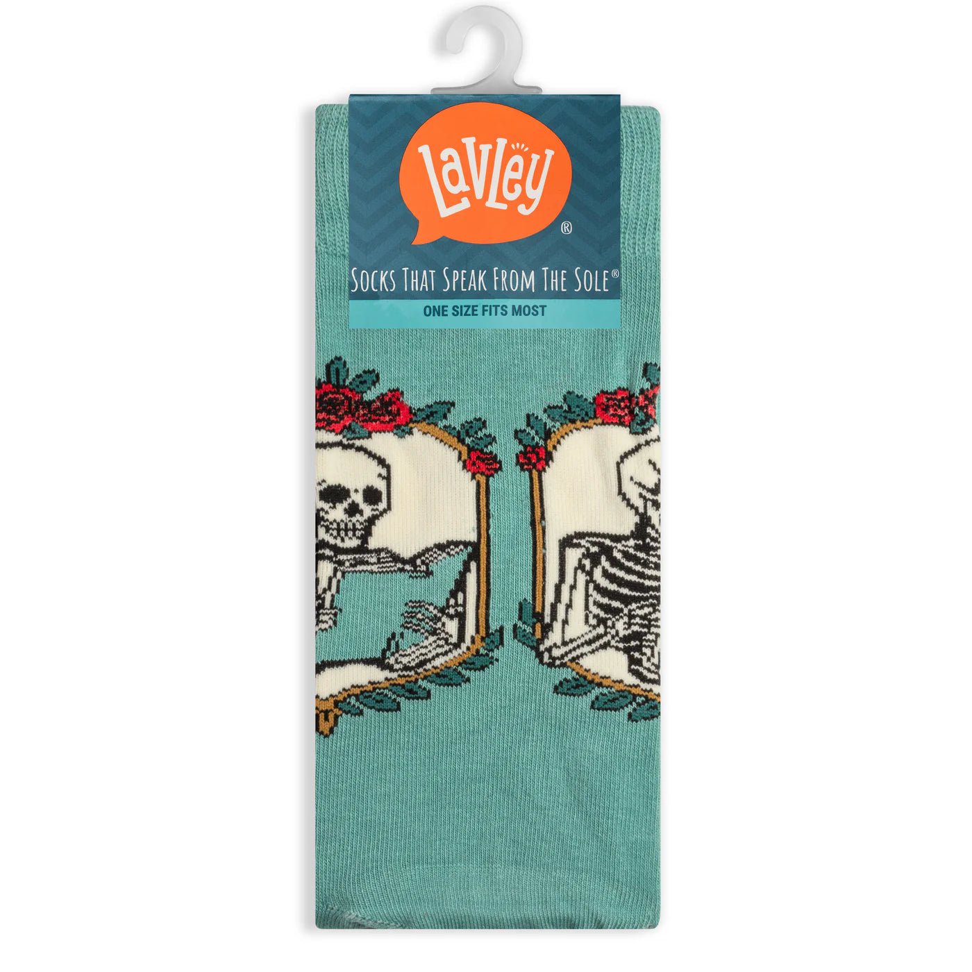 Socks - Crew Length 'Bookmarks are for Quitters' Socks