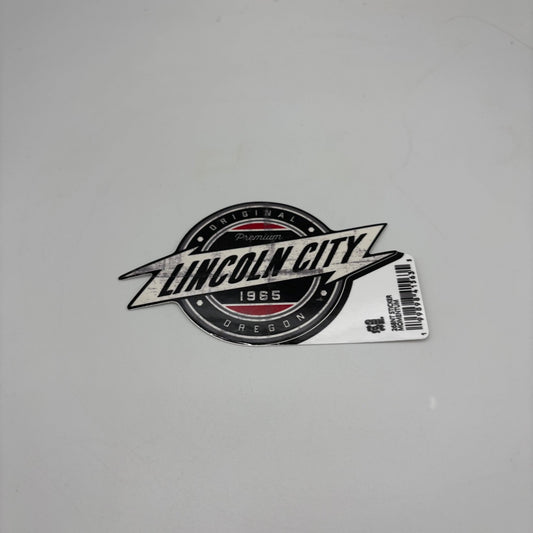 Sticker - Large original Oregon premium 1965 Lincoln City