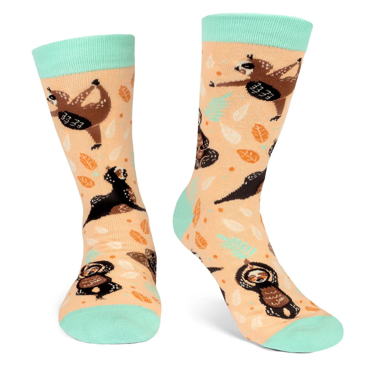 Socks - Crew Length Yoga Sloth Socks