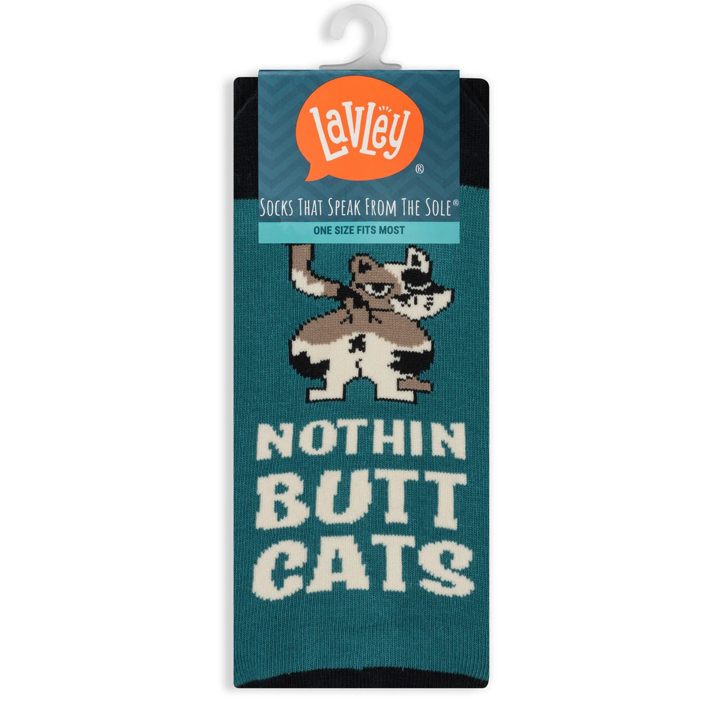 Socks - Crew Length 'Nothin Butt Cats' Socks