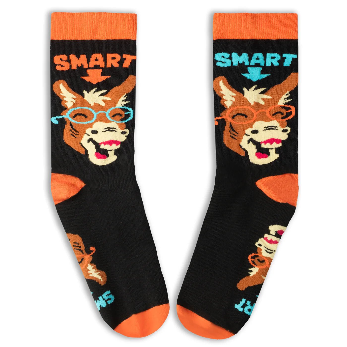 Socks - Crew Length 'Smart A** Donkey' Socks