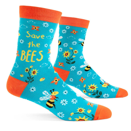 Socks - Crew Length 'Save the Bees' Socks