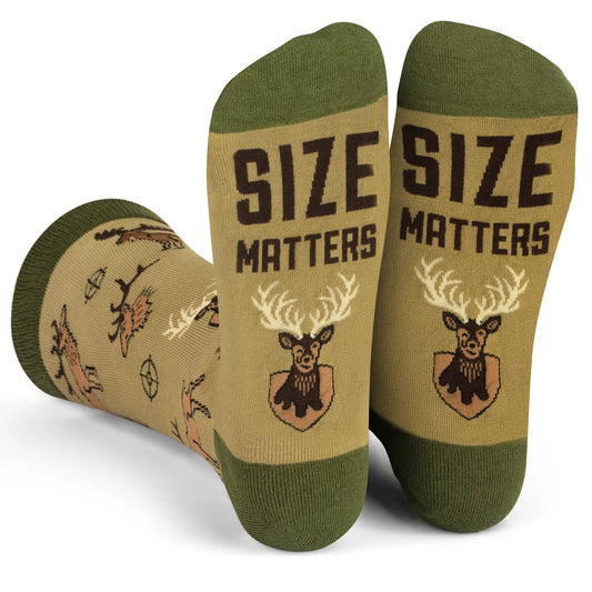 Socks - Crew Length 'Size Matters' Hunting Socks