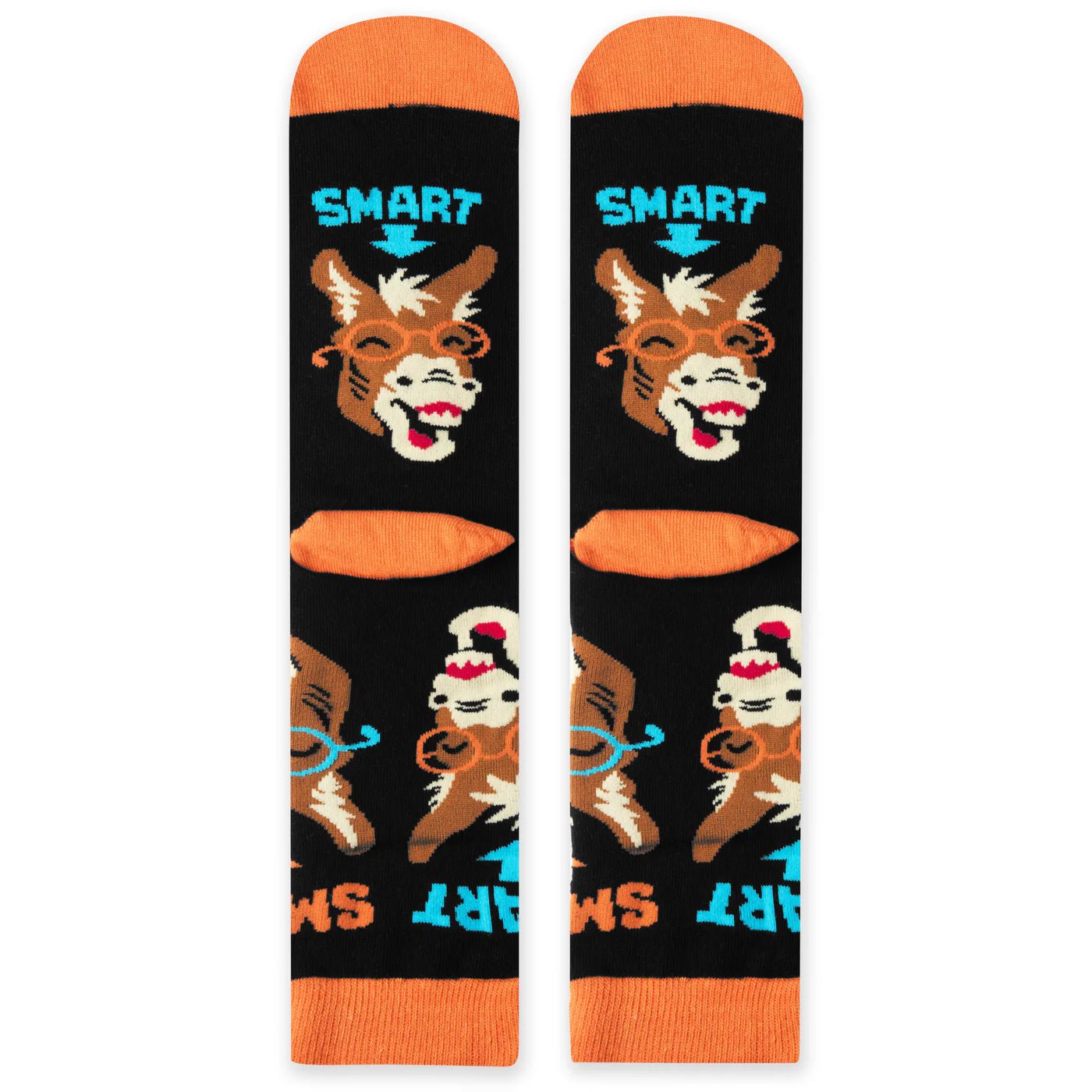 Socks - Crew Length 'Smart A** Donkey' Socks