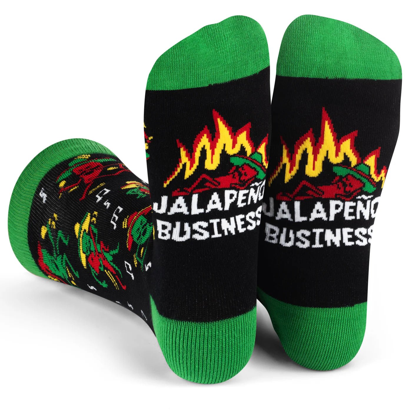 Socks - Crew Length 'Jalapeno Business' Socks