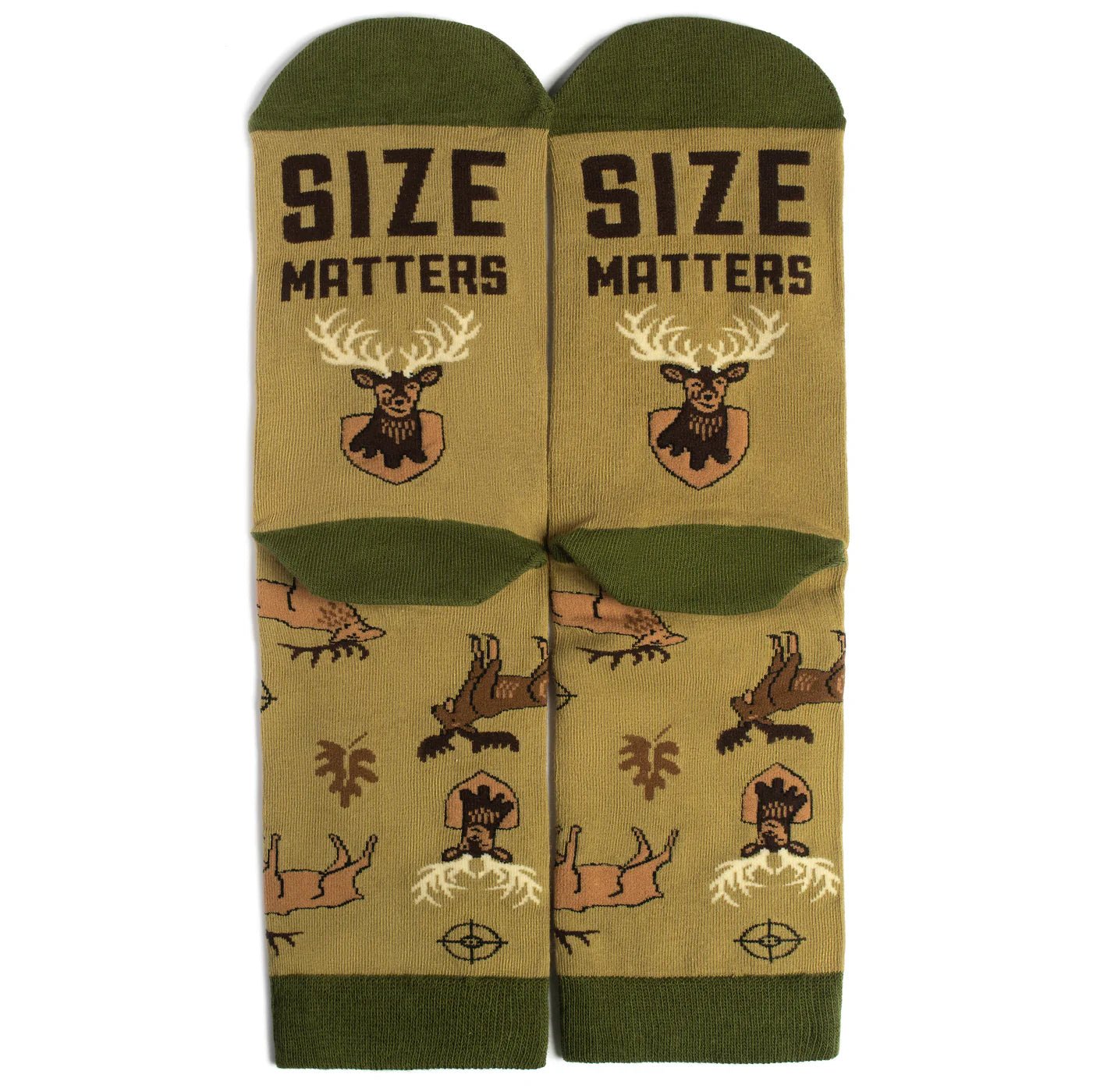 Socks - Crew Length 'Size Matters' Hunting Socks