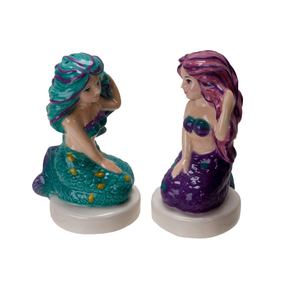 Salt and Pepper Shaker - Mermaids Set