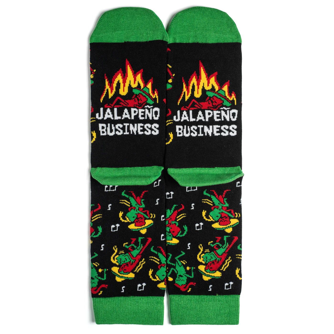 Socks - Crew Length 'Jalapeno Business' Socks