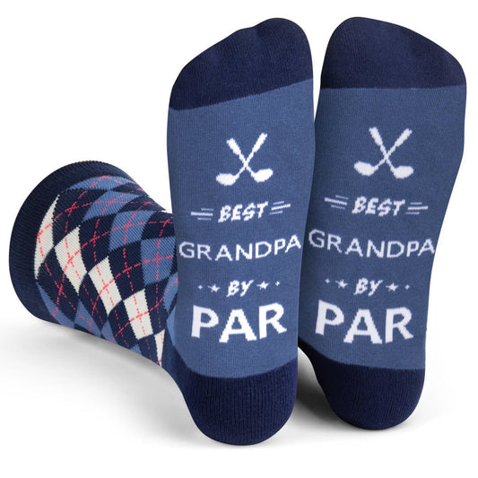 Socks - Crew Length 'Best Grandpa by Par' Socks