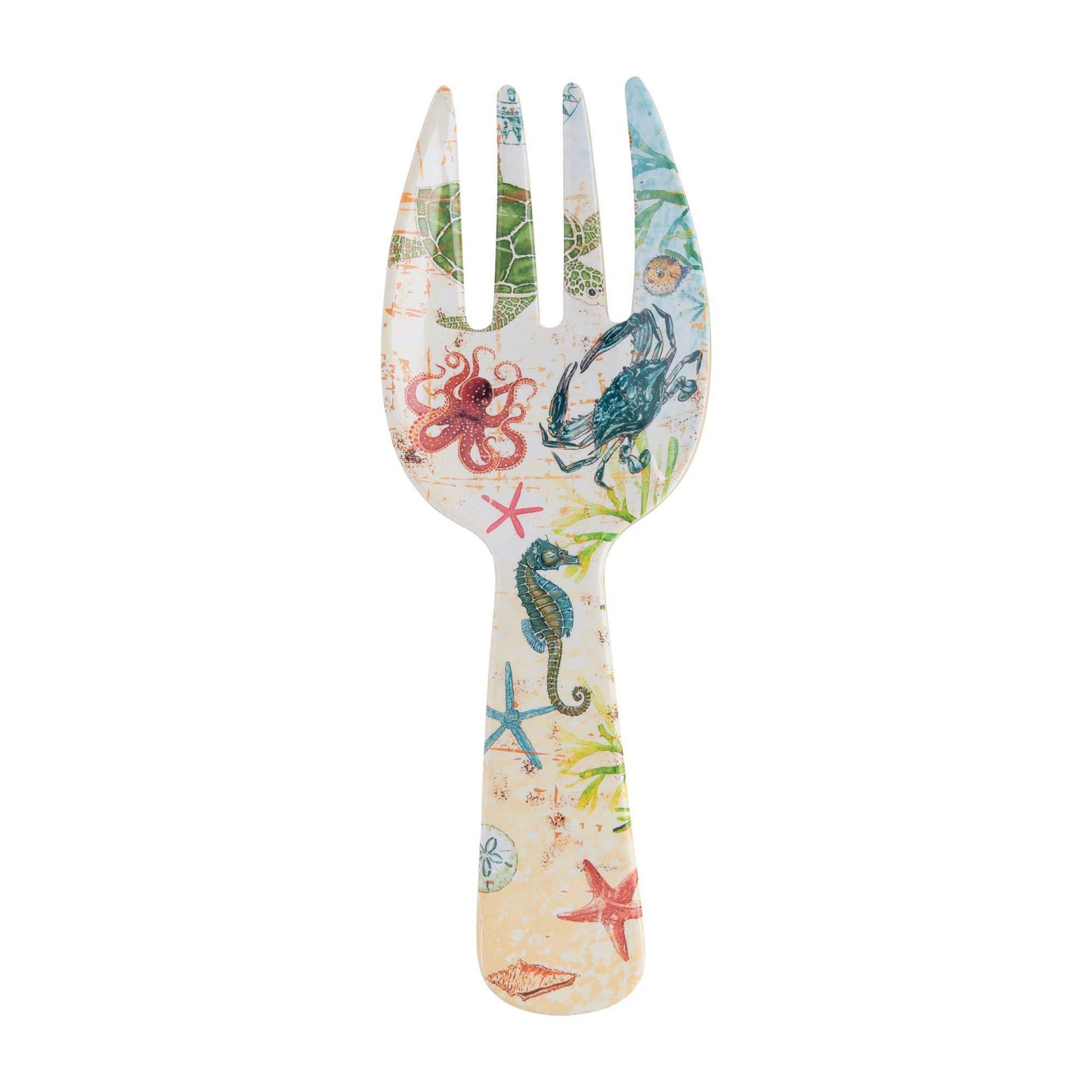 Salad Server - 2-Piece Sea life Melamine