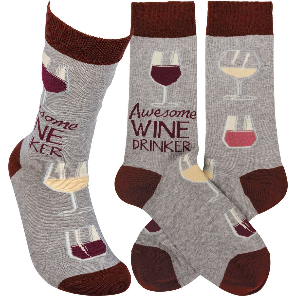 Socks - Awesome Wine Drinker Socks