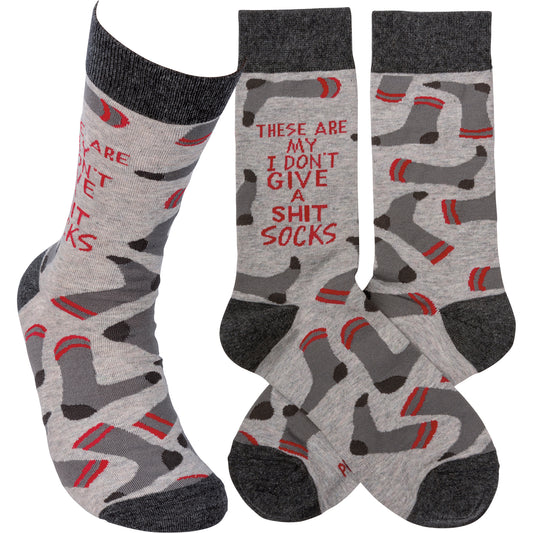 Clearance - Socks - These Are My Don't Give A Shit Socks