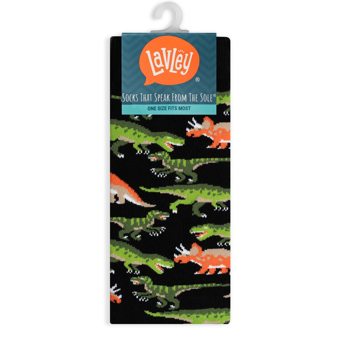 Socks - Crew Length 'I'm Rexy and I Know it' Dinosaur Socks