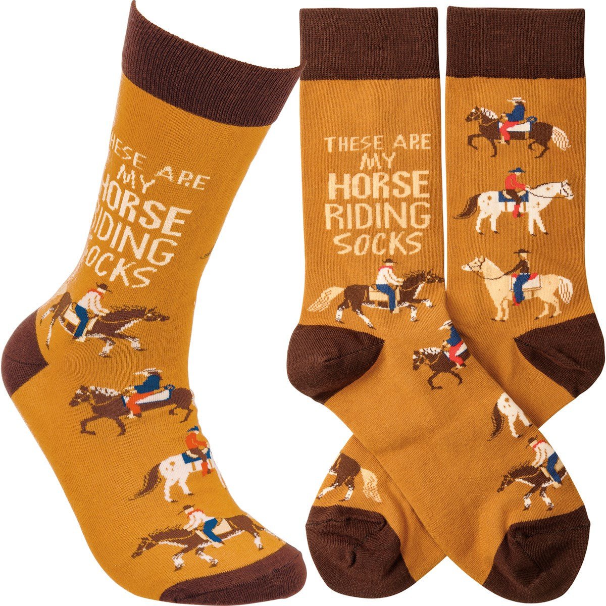 Socks - These Are My Horse Riding Socks