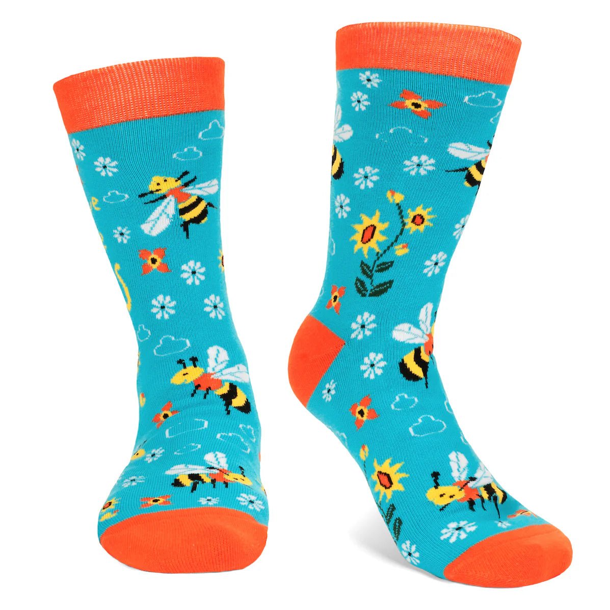 Socks - Crew Length 'Save the Bees' Socks