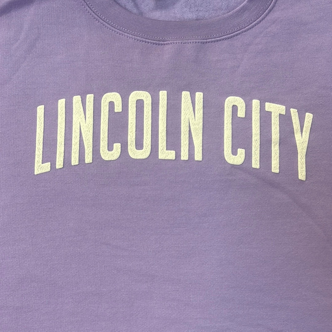 Unisex Crewneck Lincoln City Lilac