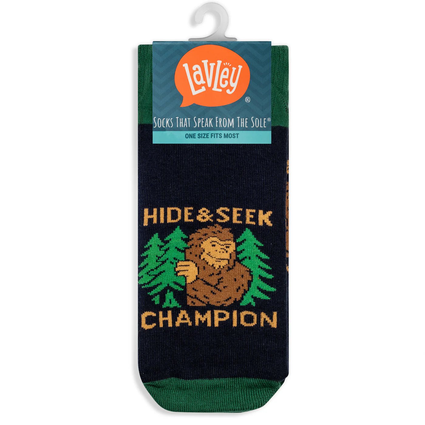 Socks - Crew Length 'Hide and Seek Champion' Socks