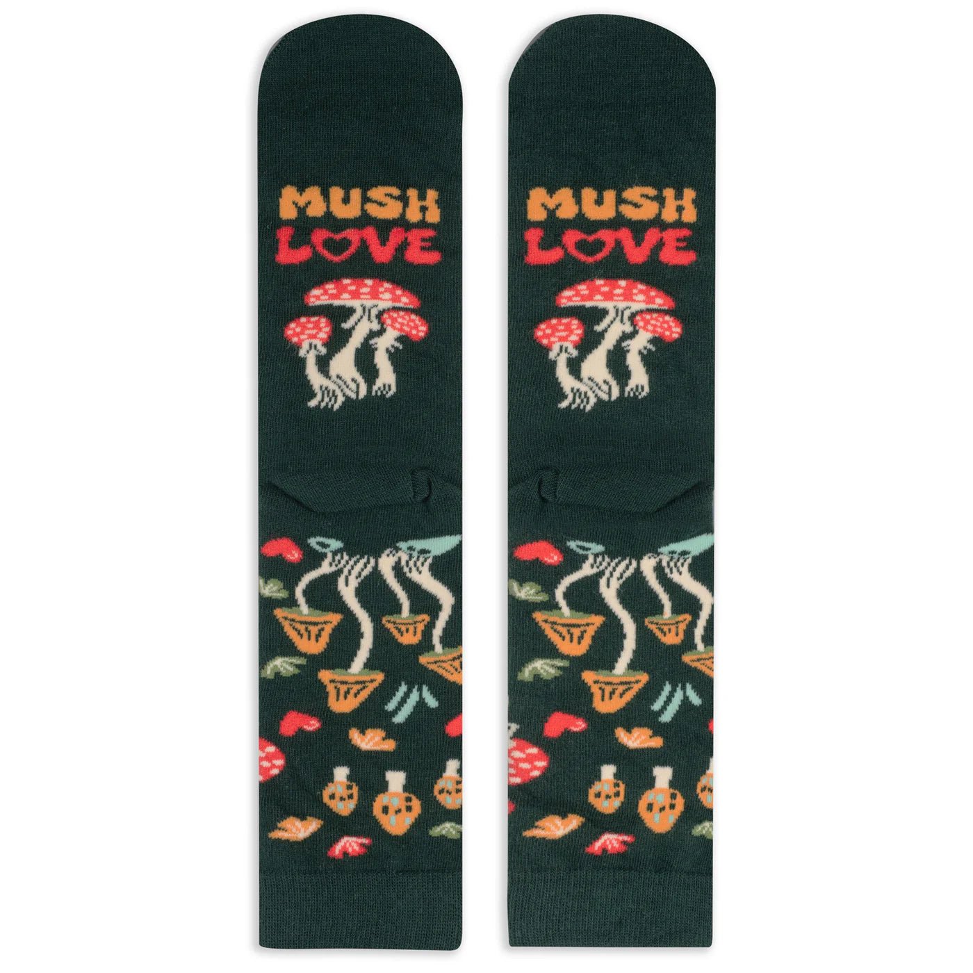 Socks - Crew Length 'Mush Love' Socks