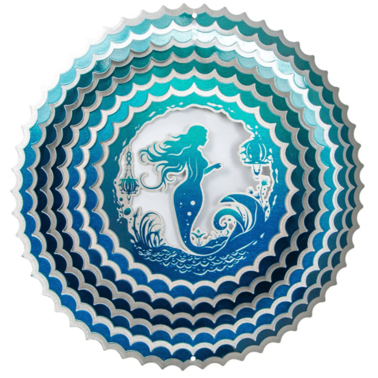 Wind Spinner - 12" Mermaid Spinner