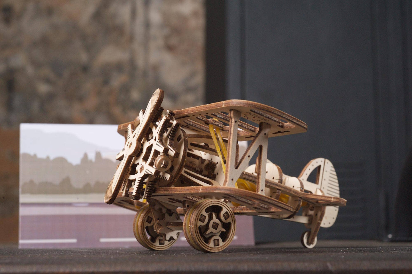 Puzzle Model - Mini-biplane