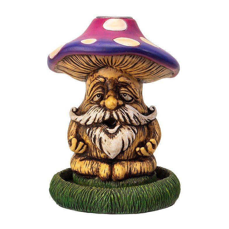 Mushroom Incense Burner (back flow)