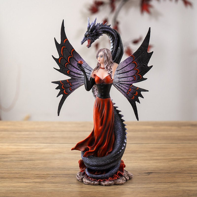 Dark Fairy With Dragon